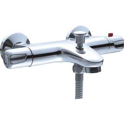 Sanimar Siena Bad/Douchethermostaat 26x12.5x7.4 cm Messing Chroom