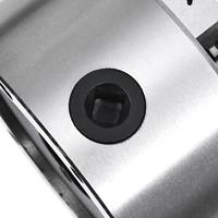 Klauwplaat met 3 bekken zelfcentrerend 125 mm staal - thumbnail