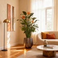 Strelitzia Deluxe kunstplant 145 cm - thumbnail