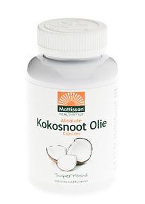 Mattisson Absolute kokosnootolie 1000mg 120 Capsules