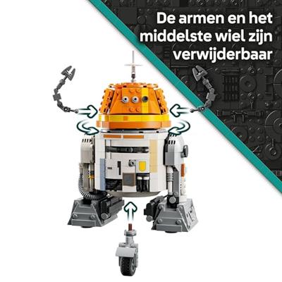 LEGO STAR WARS 75416 Chopper (C1-10P) Astromech schildpad - thumbnail