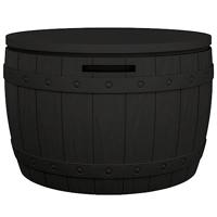 Tuinbox 3-in-1 polypropeen zwart - thumbnail