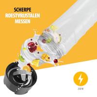 Tristar Smoothiemaker 250 W Zwart, Grijs - thumbnail