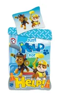 Paw Patrol Help peuterdekbedovertrek - roze - 100 x 135 cm - thumbnail