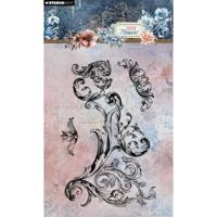 Studio Light • frozen flowers clear stamps ornaments - thumbnail