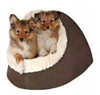 TRIXIE KATTENMAND IGLO TIMUR BRUIN / BEIGE 35X26X41 CM - thumbnail