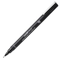 Uni Pin fineliner, ronde punt, 1,0 mm, zwart - thumbnail