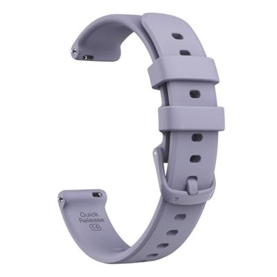 By Qubix - Siliconen bandje - Mauve - Compatible met Garmin Lily 2 - Compatible Garmin bandje
