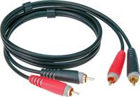 Klotz AT-CC0100 RCA kabel 1 meter met 24K cinch pluggen - thumbnail