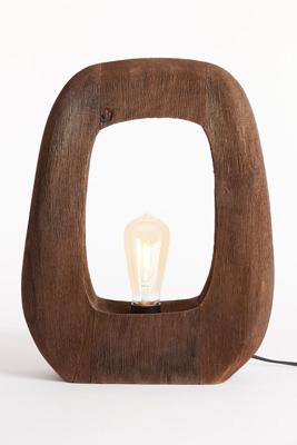 Light & Living Tafellamp 'Kelafo' Mangohout, 40cm, kleur Bruin Light & Living Tafellamp 'Kelafo' Mangohout, 40cm, kleur Bruin