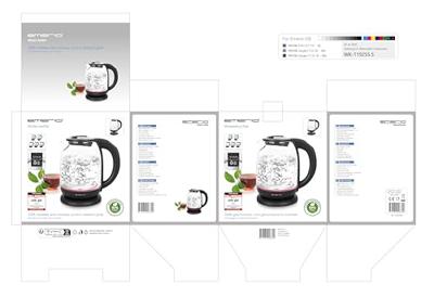 Emerio WK-119255.5 Waterkoker Zwart - thumbnail