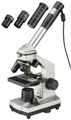 Bresser Optik 8855000 Kindermicroscoop Monoculair 40 x Opvallend licht, Doorvallend licht