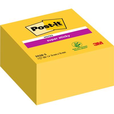 Memoblok post-it 2028 super sticky 76x76mm gl Memoblok post-it 2028 super sticky 76x76mm gl