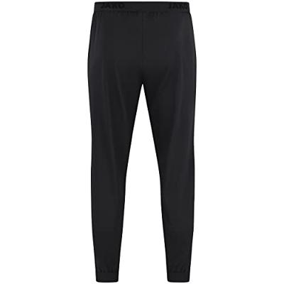 JAKO Power Vrijetijdsbroek Kids Zwart Wit - thumbnail