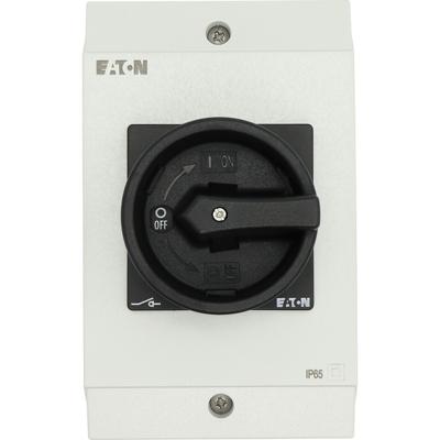 Eaton P1-25/I2/SVB-SW/HI11 Nokkenschakelaar Vergrendelbaar 25 A 690 V 1 x 90 ° Zwart 1 stuk(s) Piece
