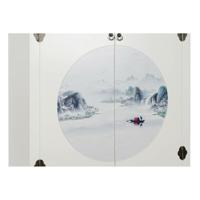 Dressoir DKD Home Decor Wit 85,5 x 50,5 x 186,2 cm - thumbnail