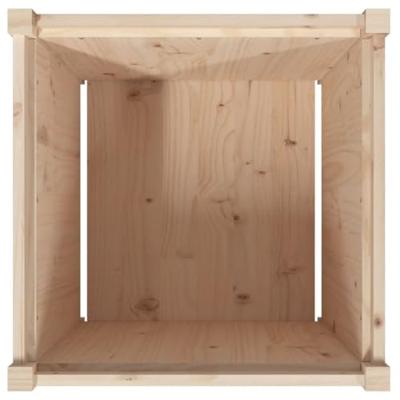VidaXL Plantenbak 60x60x60 cm massief grenenhout VidaXL Plantenbak 60x60x60 cm massief grenenhout