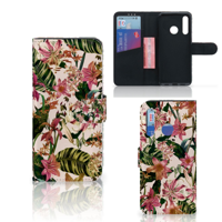 Huawei P Smart Plus (2019) Hoesje Flowers - thumbnail