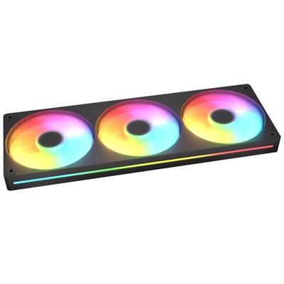 Cougar Unity360-FB PC-ventilator Zwart (b x h x d) 363.6 x 125 x 25 mm Incl. LED-verlichting