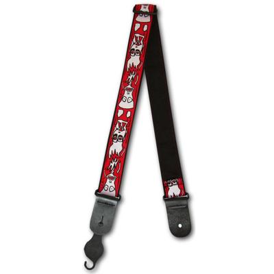 D'Addario 50JS02 50mm gitaarband Joe Satriani Up in Flames