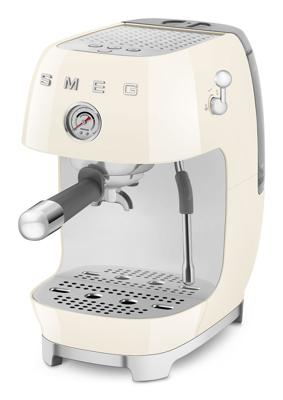 SMEG ECF03CREU 50's Style Handmatige Espressomachine - Creme