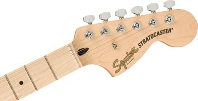 Squier Affinity Series Stratocaster FMT HSS MN Black Burst elektrische gitaar