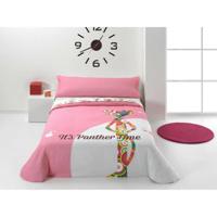 Dekbedovertrek set Hosteline PINK PANTER Pp Multicolour Bed van 90 3 Onderdelen - thumbnail