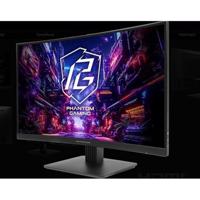 Asrock Phantom Gaming Monitor PC 68,6 cm [27] 2560 x 1440 pixels Quad HD LED Nero (Asrock 27 QHD Curved Gaming Monitor [PG27QRT1B], 2560 x 1440, 1ms, 2 HDMI, DP, 180Hz, 95% DCI-P3, FreeSync, VESA) - thumbnail