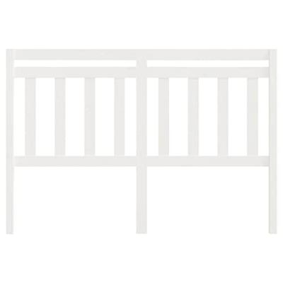 Hoofdbord 156x4x100 cm massief grenenhout wit Hoofdbord 156x4x100 cm massief grenenhout wit