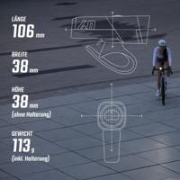 SIGMA SPORT koplamp "aura 35 usb". sigma battery light aura - thumbnail