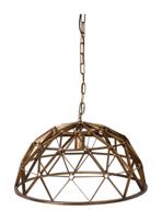 PTMD Hanglamp 'Denver', Metaal, 188.5 x 31.5 x 78.5cm, kleur Goud - thumbnail