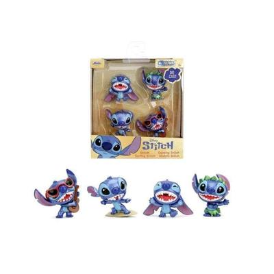 Jada - Stitch-figuurtjes - 6 cm - Set van 4 stuks - Geschikt voor kinderen vanaf 8 jaar