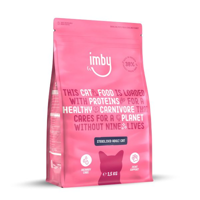 Imby Insect-Based volwassen kattenvoer 1.5kg