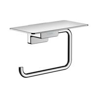 Hansgrohe Toiletrolhouder Met Planchet AddStoris Chroom - thumbnail