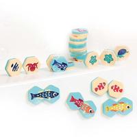 Memory badpuzzel - LUDI blauw - thumbnail