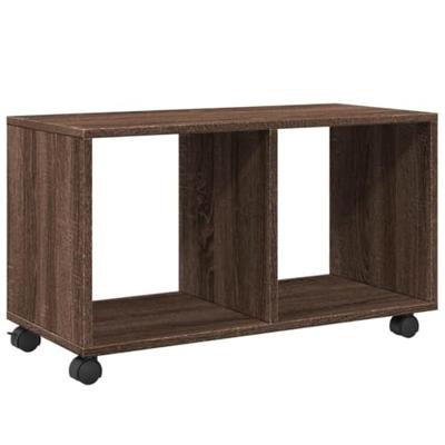 Rolkast 72x33x42,5 cm bewerkt hout bruin eikenkleurig Rolkast 72x33x42,5 cm bewerkt hout bruin eikenkleurig