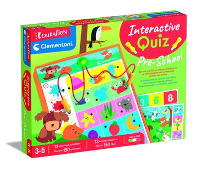 Clementoni interactieve pre-school quiz spel - thumbnail