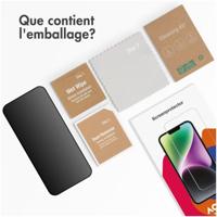 Accezz Gehard Glas Privacy Screenprotector iPhone 15 Pro Smartphone screenprotector Transparant - thumbnail