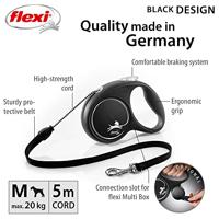 FLEXI 4000498033401 Zwarte kanten designband, grijs, 195,9 g, M - thumbnail