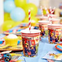 Bekers Team Brandweerman Sam 250 ml (8st) - thumbnail