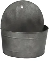 Muurhanger zink vntg l22b14h24 zwrt - thumbnail