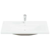 5-delige Badkamermeubelset bewerkt hout oud houtkleurig - thumbnail