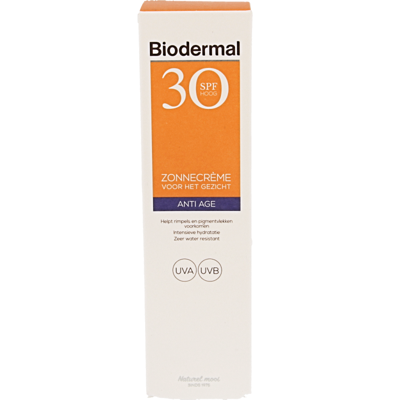Biodermal Anti-age creme gezicht SPF30 40 Milliliter