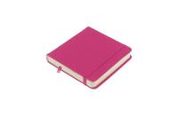 Kangaro Schetsboek - Hot Pink - Hardcover - 80 vellen - 140g - Roomwit Papier met Elastiek en Lint - thumbnail