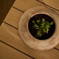 Kave Home Schaal 'Rivor' Terracotta, Ø36cm - thumbnail