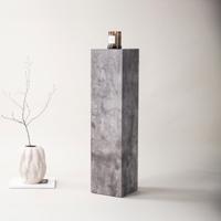 Nohr Zuil 'Nykole' Betonlook, 95cm hoog, kleur Grijs - thumbnail