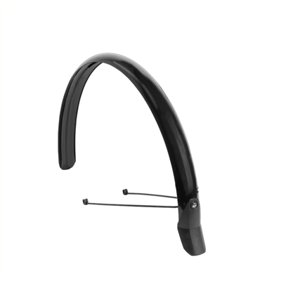 Achterspatbord 28" Eurofender Lampo 58mm breed - zwart