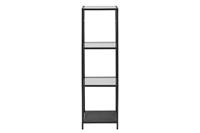 Bendt Wandrek 'Holger' Glas / metaal 4-laags, 119 x 37 cm - thumbnail