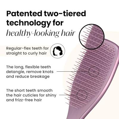 Tangle Teezer the ultimate detangler chrome mauve copper