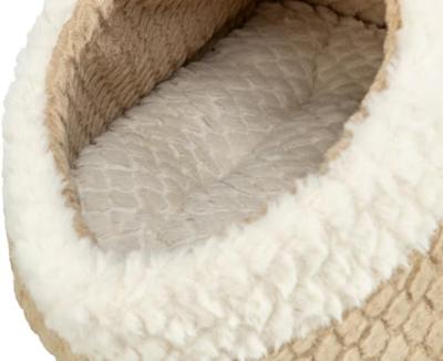 Trixie kattenmand iglo kaline mio lichtbruin / creme